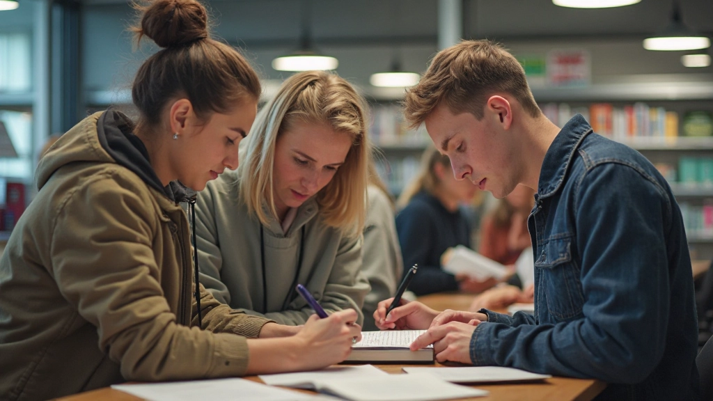Studenten die Nederlands leren in onze programma